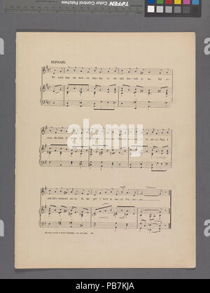 1638 Das Mädchen, das ich liebte, in sonnigen Tennessee (NYPL Hades -608805-1973440) Stockfoto