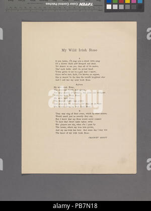1078 My Wild Irish Rose (NYPL Hades -609712-1990437) Stockfoto