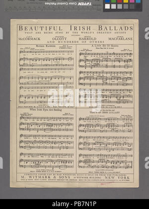 1078 My Wild Irish Rose (NYPL Hades -609713-1990484) Stockfoto