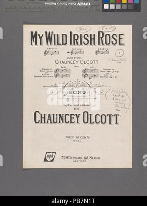 1078 My Wild Irish Rose (NYPL Hades -609714-1256492) Stockfoto