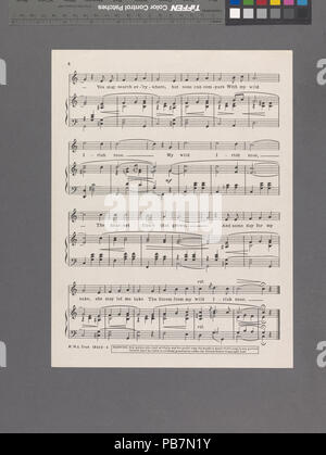 1078 My Wild Irish Rose (NYPL Hades -609714-1990487) Stockfoto