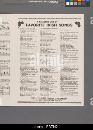 1078 My Wild Irish Rose (NYPL Hades -609714-1990488) Stockfoto