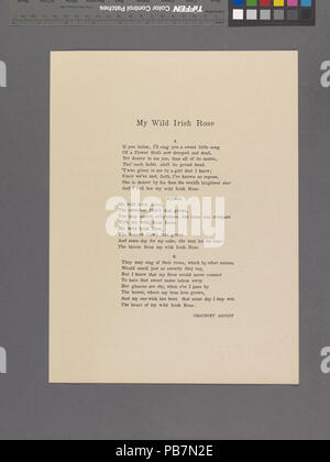 1078 My Wild Irish Rose (NYPL Hades -609716-1990496) Stockfoto