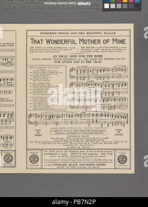 1078 My Wild Irish Rose (NYPL Hades -609716-1990500) Stockfoto