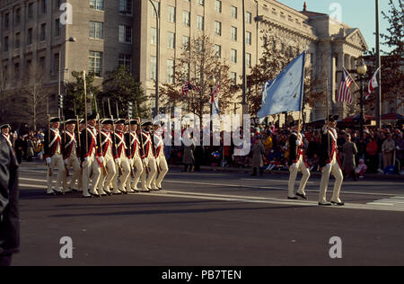 799 Eröffnungs-Parade für Präsident George H.W. Bush am Januar 20, 1989, Washington, D.C LCCN 2011632629 Stockfoto