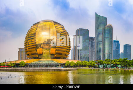 China, Hangzhou, jianggan Bezirk, qianjiang neue Stadt, Intercontinental Hotel, Stockfoto