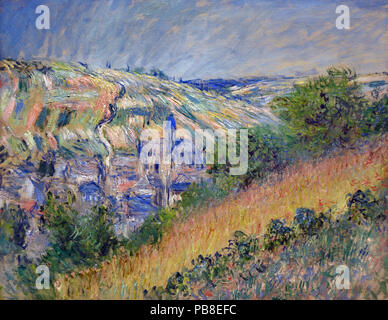 Blick auf Vetheuil 1881 Claude Monet 1840 - 1926 Frankreich Französisch Stockfoto