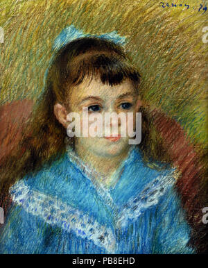 Junges Mädchen (Elisabeth Maitre) 1897 Pierre Auguste Renoir 1841-1919 französischer Impressionisten Frankreich Stockfoto