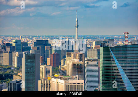 Japan, Tokyo City, Marunouchi Bezirk, Skytree Turm Stockfoto