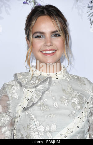 Beverly Hills, CA, USA. Juli 2018. 26. Juli 2018 - Beverly Hills, Kalifornien - Bailee Madison. 2018 Hallmark Channel Summer TCA in Private Residence. Foto: Birdie Thompson/Admedia Stockfoto