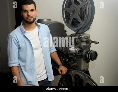 Barcelona, Spanien. Am 26. Juli 2018. Präsentation für die Presse der Film der Pakt (El Pacto) Regiedebüt (Opera Prima) Der spanische Regisseur David Victoria. Credit: fototext/Alamy leben Nachrichten Stockfoto