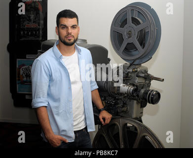 Barcelona, Spanien. Am 26. Juli 2018. Präsentation für die Presse der Film der Pakt (El Pacto) Regiedebüt (Opera Prima) Der spanische Regisseur David Victoria. Credit: fototext/Alamy leben Nachrichten Stockfoto