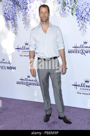 Beverly Hills, CA, USA. Juli 2018. 26. Juli 2018 - Beverly Hills, Kalifornien - Collin Ferguson. 2018 Hallmark Channel Summer TCA in Private Residence. Foto: Birdie Thompson/Admedia Stockfoto