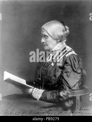 1588 Susan B. Anthony cph. 3a 46878 Stockfoto