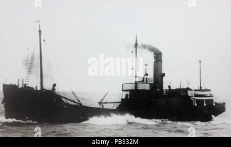 813 Isle of Man Steam Packet Company Achterbahn, conister. Stockfoto