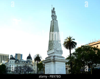 1198 Pirámide de Mayo, Buenos Aires, Argentinien, 2014-11-22 WTourAR AA 19. Stockfoto