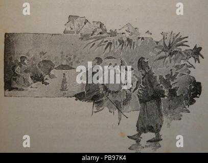 1191 PICARD georges Daudet tartarin 17 00 Stockfoto