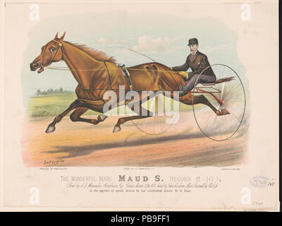 Http://hdl.loc.gov/loc.pnp/pga.10169 1713 Die wunderbare mare Maud S. Datensatz 2-10 1-4 LCCN 2002698854 Stockfoto