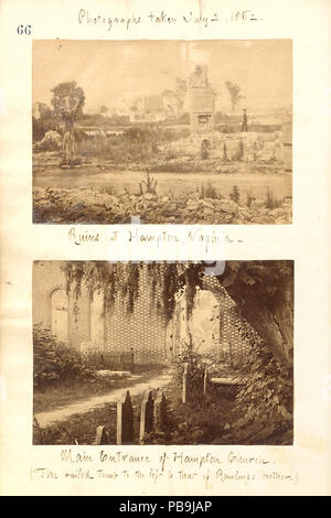 1730 Thomas Butler Gunn Tagebücher - Band 19, Seite 80, 25. März 1862 Stockfoto