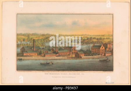 1772 Tredegar arbeitet, Richmond, Va LCCN 2003656678 Stockfoto