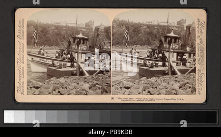 983 Mädchen des Nebels", Nymphe des mächtigen Katarakt, Niagara Falls, USA (Nypl b 11708204-G91F075 017 W) Stockfoto