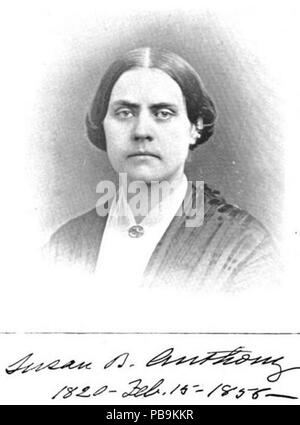 1588 Susan B. Anthony aus 81 Jahre und mehr Seite 155 Stockfoto