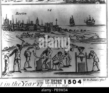 1209 Politische Strom; oder, ein historisches &Amp; prophetisches Drucken im Jahr 1770 LCCN 2004672695 Stockfoto