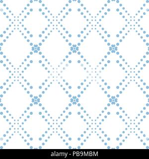 Hintergrund blau nahtlose Muster Stock Vektor