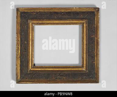Cassetta Rahmen. Kultur: Italienisch, Veneto. Abmessungen: Insgesamt: 14 3/4 x 13 1/2 in. Datum: Mitte des 16. Jahrhunderts. Museum: Metropolitan Museum of Art, New York, USA. Stockfoto