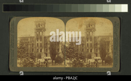 739 Halle der Gerechtigkeit, mit Turm, erschüttert durch das große Erdbeben, San Francisco, cal (Nypl b 11707337-G89F415 011 W) Stockfoto