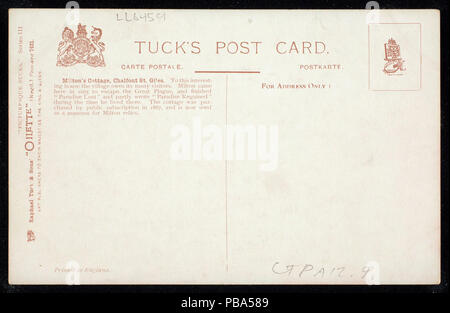 1046 Milton's Cottage Chalfont St. Giles (NBY) 443887 Stockfoto
