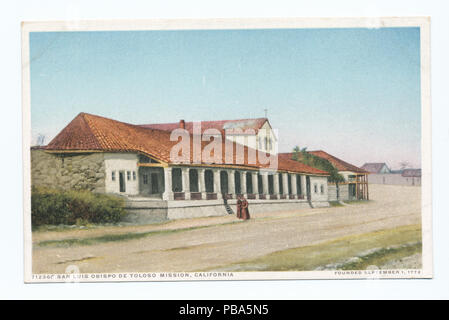 1050 Mission San Luis Obispo de Tolosa, Kalifornien (Nypl b 12647398-74244) Stockfoto