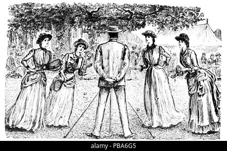 1065 Herrn Punch Buch von Sport (Abbildung Seite 103) Stockfoto