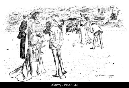 1065 Herrn Punch Buch von Sport (Abbildung auf Seite 118) Stockfoto