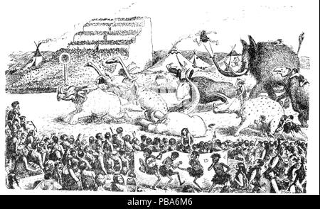 1065 Herrn Punch Buch von Sport (Abbildung auf Seite 187) Stockfoto