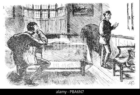 1065 Herrn Punch Buch von Sport (Abbildung Seite 29). Stockfoto