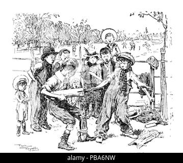 1065 Herrn Punch Buch von Sport (Abbildung Seite 46). Stockfoto