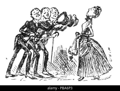 1065 Herrn Punch Buch von Sport (Abbildung Seite 51 B) Stockfoto