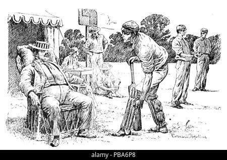 1065 Herrn Punch Buch von Sport (Abbildung Seite 53). Stockfoto