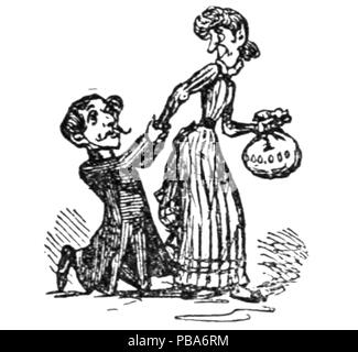 1065 Herrn Punch Buch von Sport (Abbildung Seite 61 D) Stockfoto