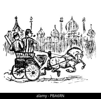 1065 Herrn Punch Buch von Sport (Abbildung Seite 61 C) Stockfoto