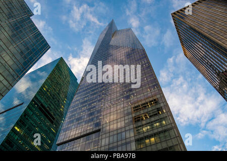 Wolkenkratzer in New York, Manhattan, Feb 11, 2017. (CTK Photo/Vladimir Houdek) Stockfoto