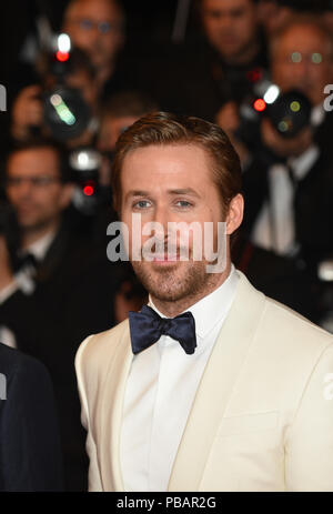 Mai 15, 2016 - Cannes, Frankreich: Ryan Gosling die "nette Jungs" Premiere während des 69. Filmfestival in Cannes teilnimmt. Ryan Gosling lors du 69eme Festival de Cannes. *** Frankreich/KEINE VERKÄUFE IN DEN FRANZÖSISCHEN MEDIEN *** Stockfoto