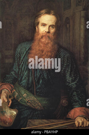 Hunt, William Holman - Selbstportrait 4 Stockfoto