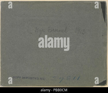 1055 Monseigneur Brunette 7 druckt Cover (HS 85-10 -27811) Stockfoto