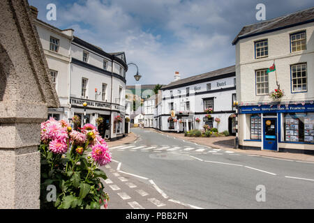 Die wichtigsten 40 durch Brede, Powys, Wales Stockfoto