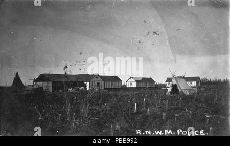 1118 Northwest Mounted Police Garrison Nelson 1915 Stockfoto