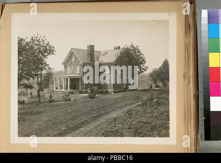 1141 Organisation. Blick auf das Haus auf dem Kensico Behälter. Vertrag 135. Mai 28, 1914 (Nypl b 13814376-435620) Stockfoto