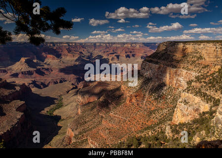 Sonnenuntergang @ Grand Canyon Stockfoto