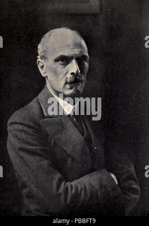 . Englisch: Maurice Hewlett. Spätestens 1912 1189 Foto von Maurice Hewlett Stockfoto